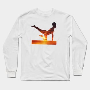 yoga and fitness Long Sleeve T-Shirt